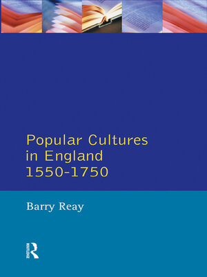 cover image of Popular Cultures in England 1550-1750